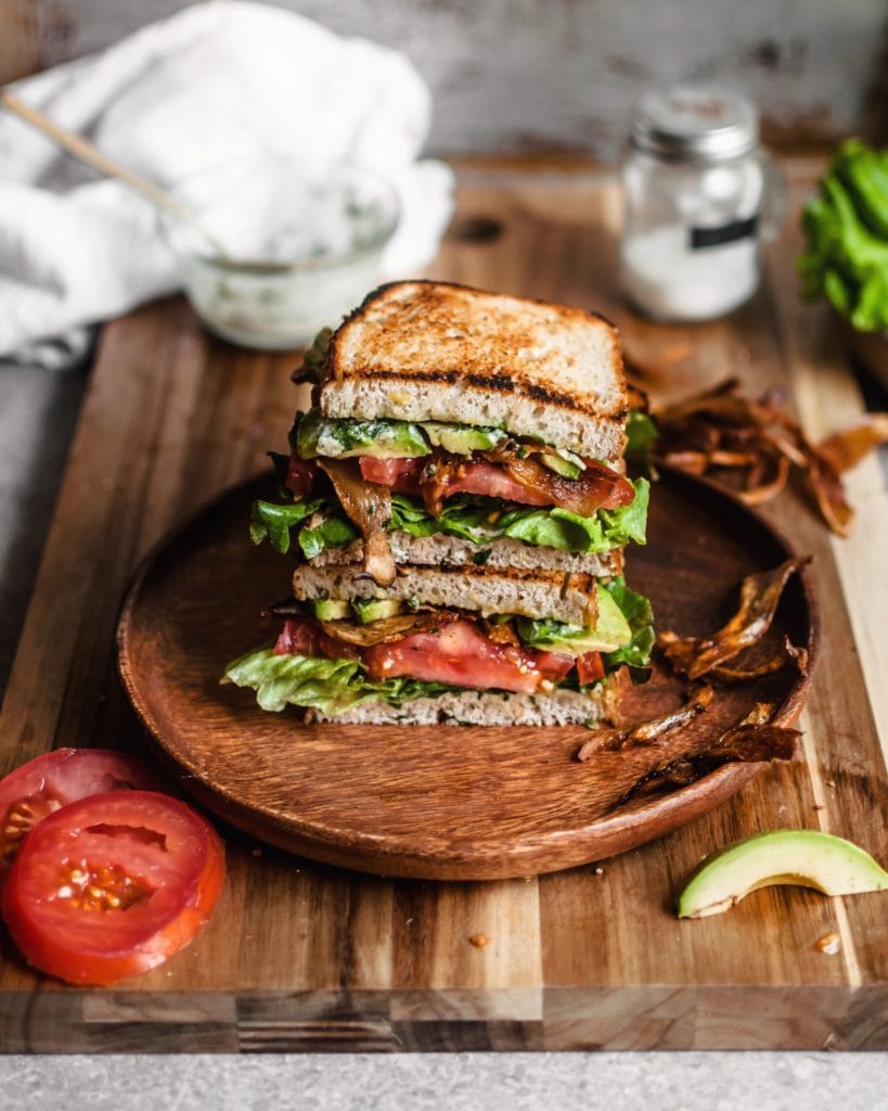 Vegan BLT Sandwich