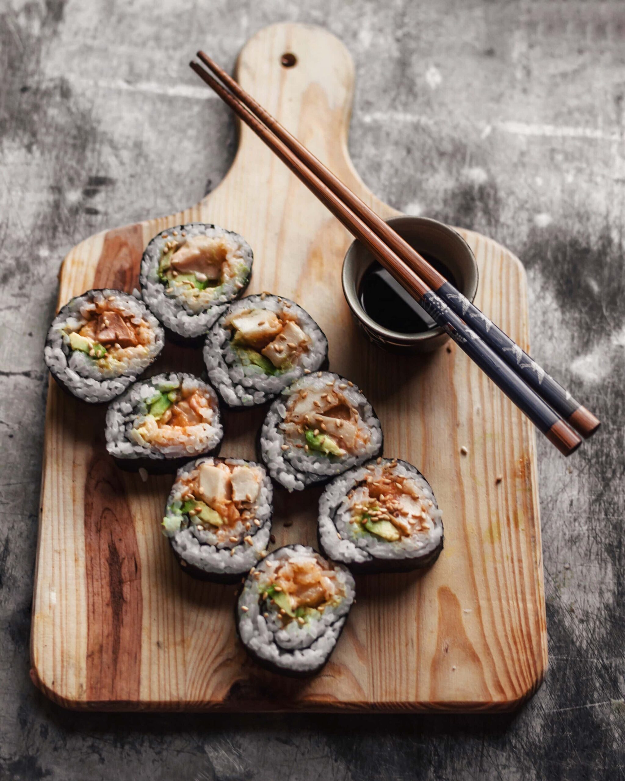 Shiitake Mushroom Sushi - Easy Vegan Sushi Recipe - Rooty Fruity Vegan