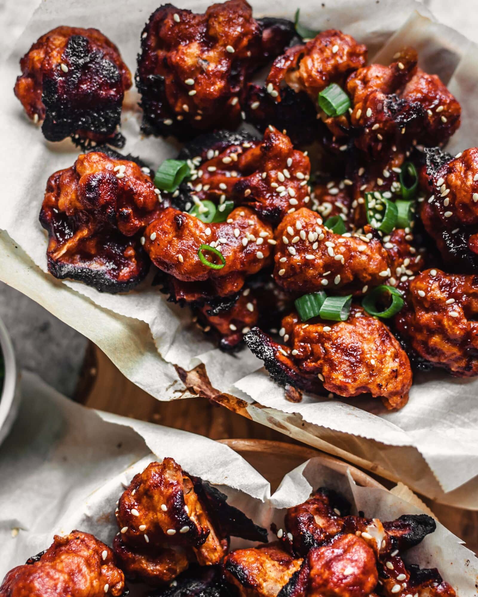 Spicy Korean Cauliflower Wings