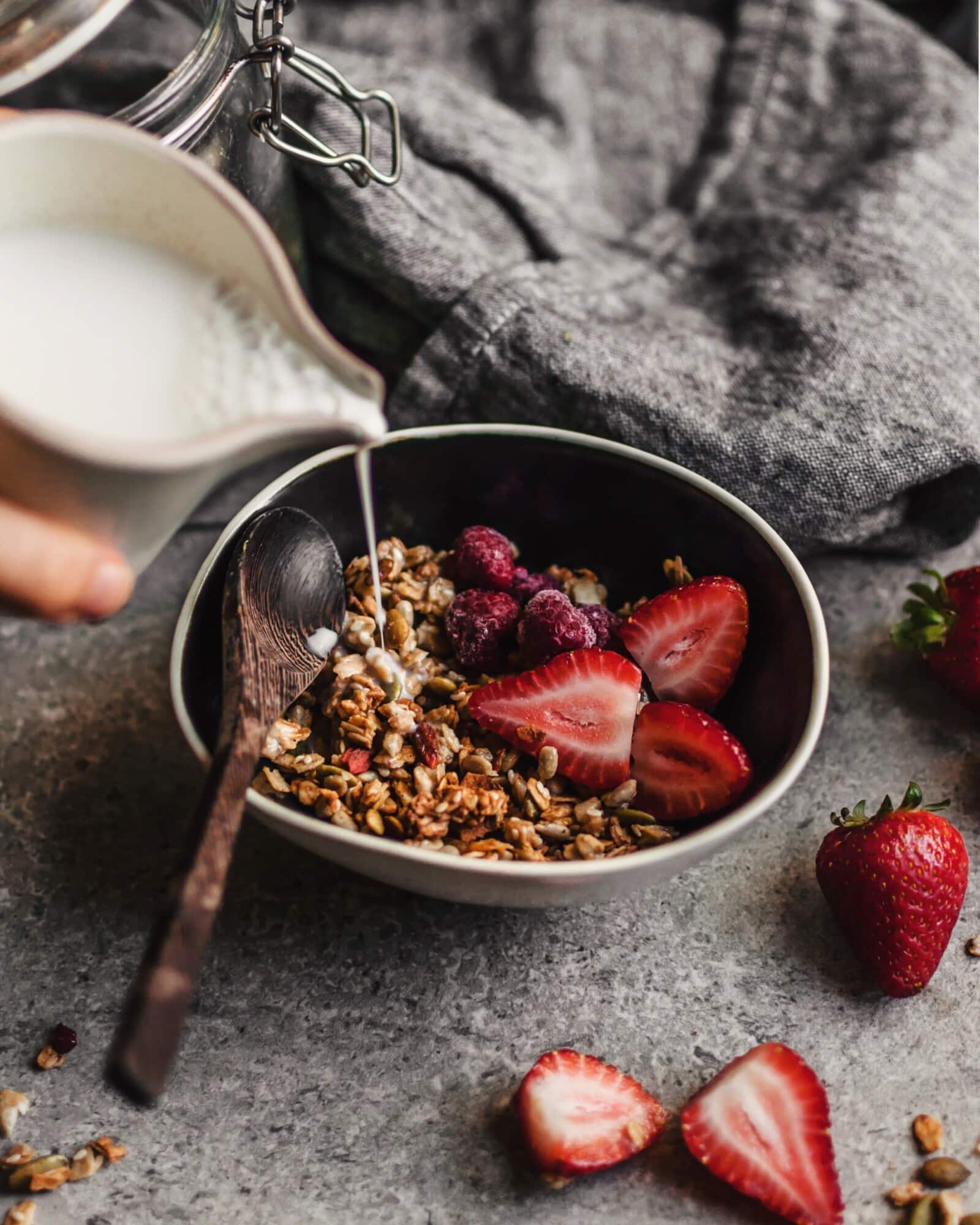 Toasted Sesame Coconut Granola (Oil-Free)