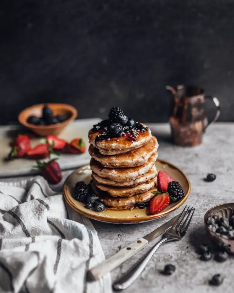 Fluffy Gluten-Free Vegan Pancakes