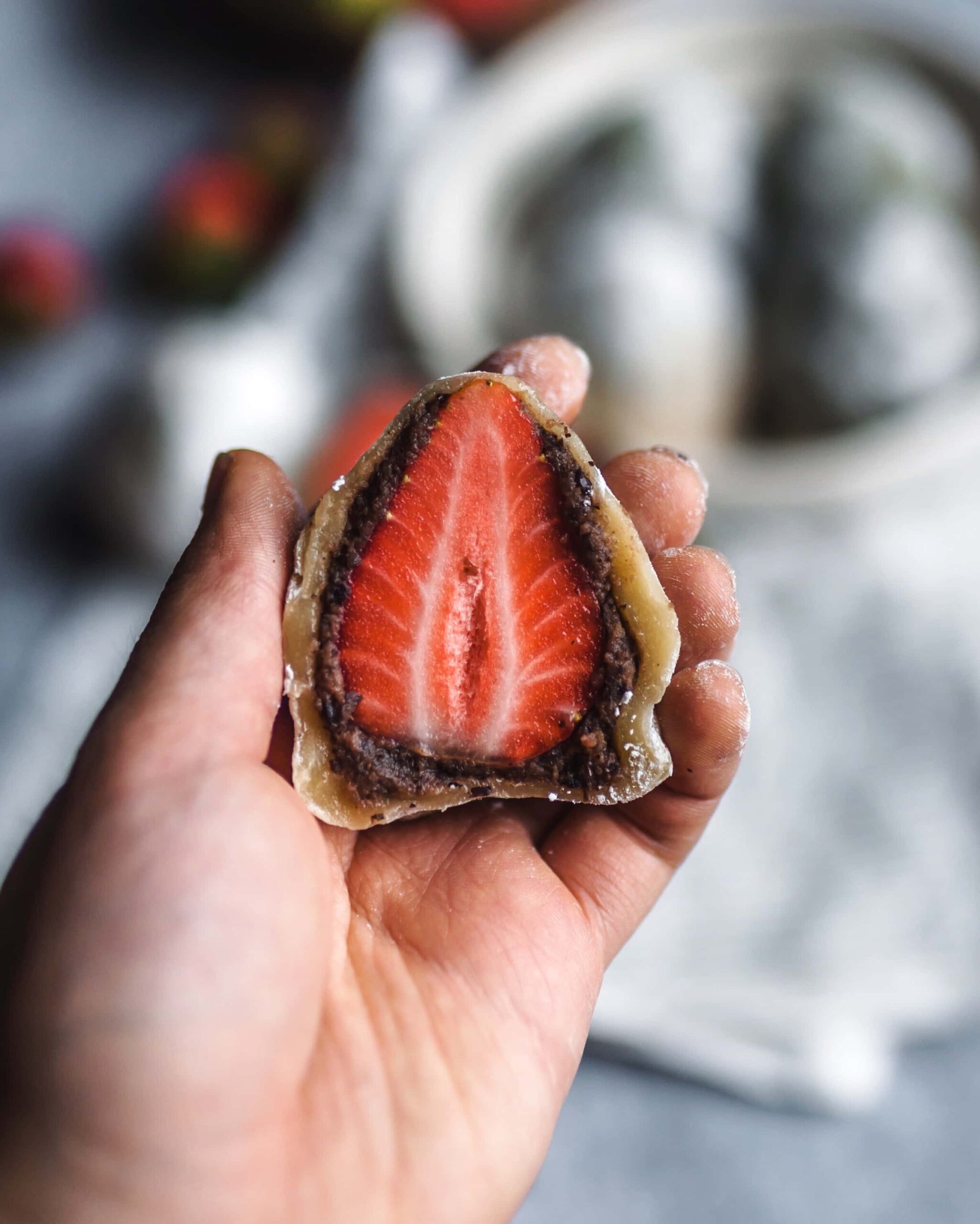 Strawberry Mochi